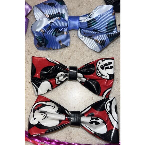 Little Girls Hair Accessory Lot, Bows Clips Bands & Barrettes, Fancy Fun Joy - Picture 11 of 12